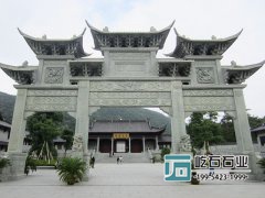 寺院石牌坊