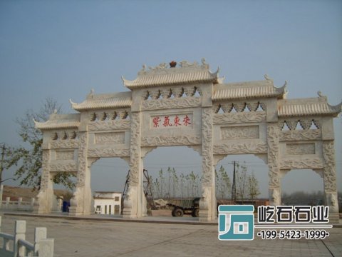 石牌坊廠家對(duì)石牌坊的制作細(xì)節(jié)上的介紹