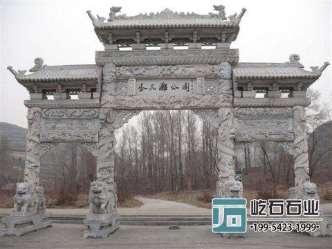 在選購石牌坊時要注意的方面有哪些