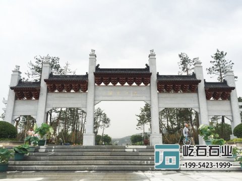 一座村口牌坊的安裝價格